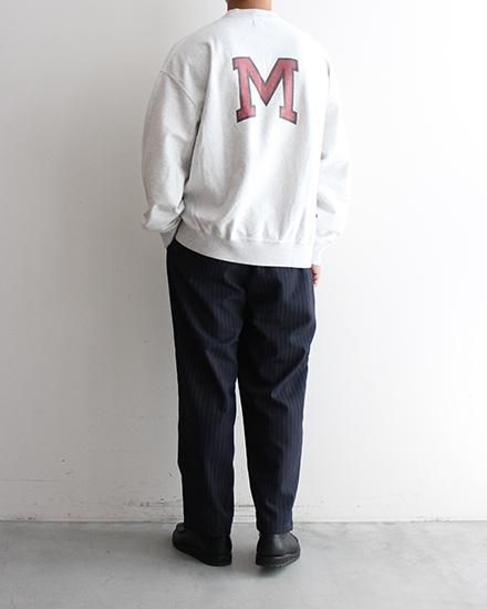 Blurhms Rootstock / ブラームス ルーツストック】Print Sweat Blurhms Rootstock / ブラームス ルーツストック】Print Sweat