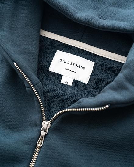 STILL BY HAND スティル バイ ハンド Zip Up Sweat Parka