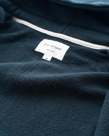 STILL BY HAND スティル バイ ハンド Zip Up Sweat Parka