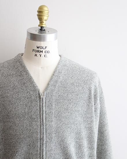 STILL BY HAND / スティル バイ ハンド】 7G Mix Color Zip Knit STILL BY HAND / スティル バイ ハンド】 7G Mix Color Zip Knit
