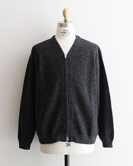 STILL BY HAND / スティル バイ ハンド】 7G Mix Color Zip Knit STILL BY HAND / スティル バイ ハンド】 7G Mix Color Zip Knit