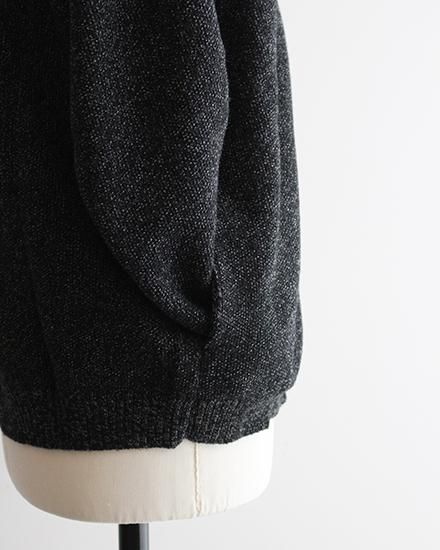 STILL BY HAND / スティル バイ ハンド】 7G Mix Color Zip Knit STILL BY HAND / スティル バイ ハンド】 7G Mix Color Zip Knit