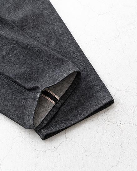 AGE OLD】Black Denim Slacks “Deadstock Cone Mills White Oak AGE OLD】Black Denim Slacks “Deadstock Cone Mills White Oak