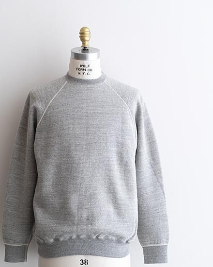 orslow / オアスロウ】Loop Wheel Crew Neck Sweat Shirts - THE