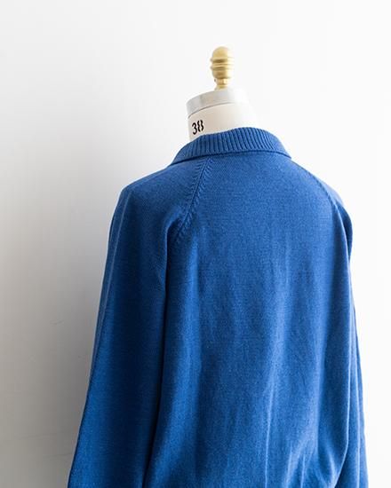 トップス STILL BY HAND 7G Wool Knit Polo 7G-Knitted-Polo---Black-