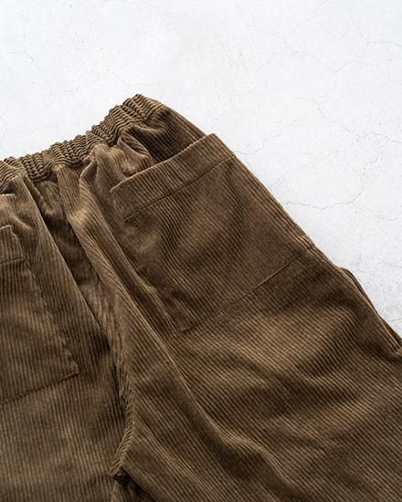 STILL BY HAND / スティル バイ ハンド】Corduroy Easy Pants