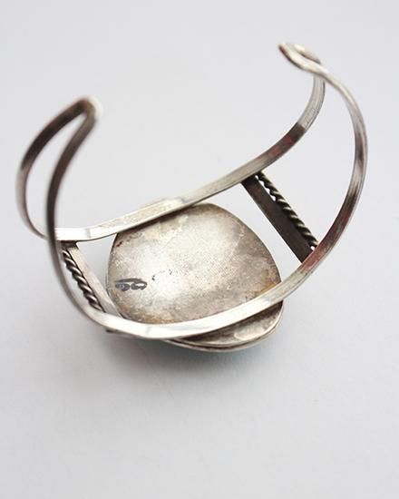 VINTAGE 60s〜70s Navajo Turquoise Bangle 1970's Vintage Navajo Bezel Set Turquoise Cuff Bracelet - Etsy