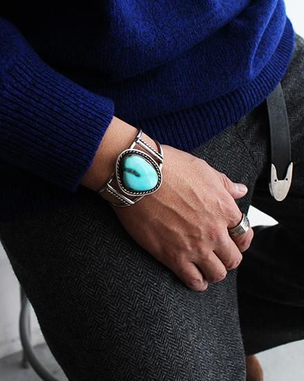 60－70s Navajo Turquoise Bangle