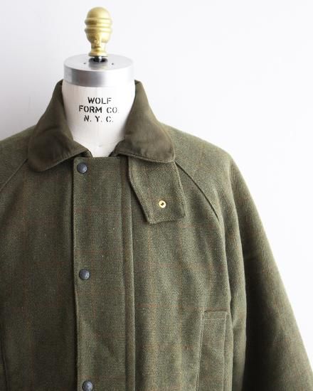 VINTAGE】80-90s British Tweed hunting Jacket VINTAGE】80-90s British Tweed hunting Jacket
