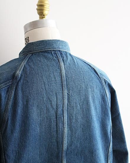 【美品】オアスロウ orslow 50's COVE RALL ビンテージ orSlow オアスロウ オックスフォード ブラウンカバーオール 50