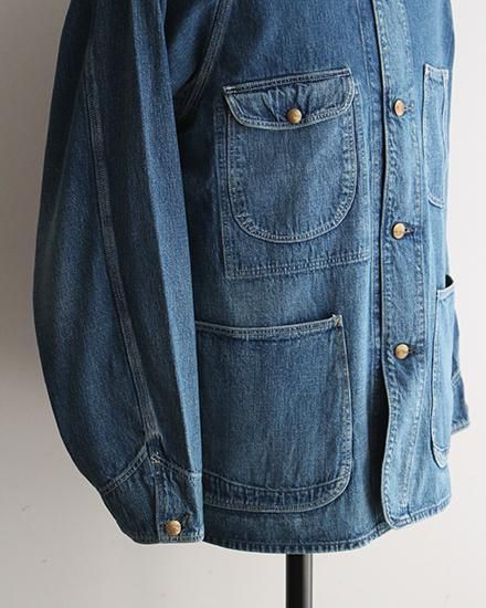 値下げ！オアスロウ orslow 50's カバーオール ビンテージ　デニム orSlow オアスロウ 50s Coverall カバーオール : PAVEMENT