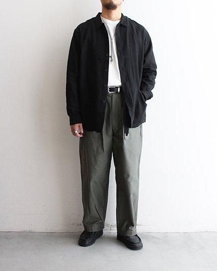 AVONTADE ジャケット　ブラック A VONTADE / アボンタージ】Gardener Apron Shirt Jacket