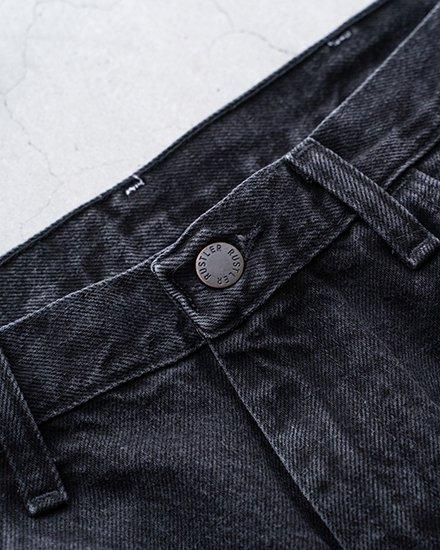 Remake】90-00s Old RUSTLER Black Denim 