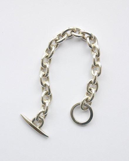 VINTAGE】Vintage Danish Silver Heavy Chain Bracelet VINTAGE】Vintage Danish Silver Heavy Chain Bracelet