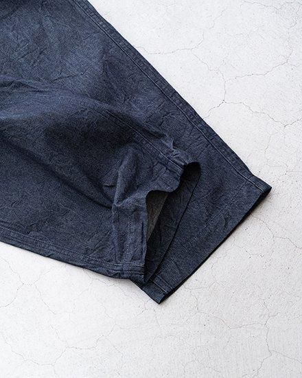 STILL BY HAND / スティル バイ ハンド】10oz Denim Inbox Pleat