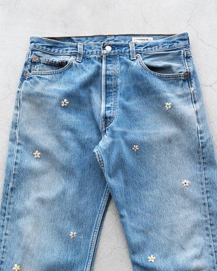 SHANANA MIL シャナナミル M51 モッズコート XS フラワー手刺繍 SHANANA MIL シャナナミル M51 モッズコート XS フラワー手刺繍