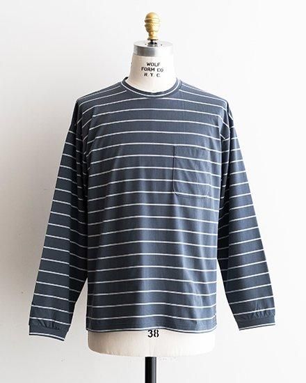 STILL BY HAND スティルバイハンド 長袖Tシャツ STILL BY HAND / スティル バイ ハンド】Border Long Sleeve Tee