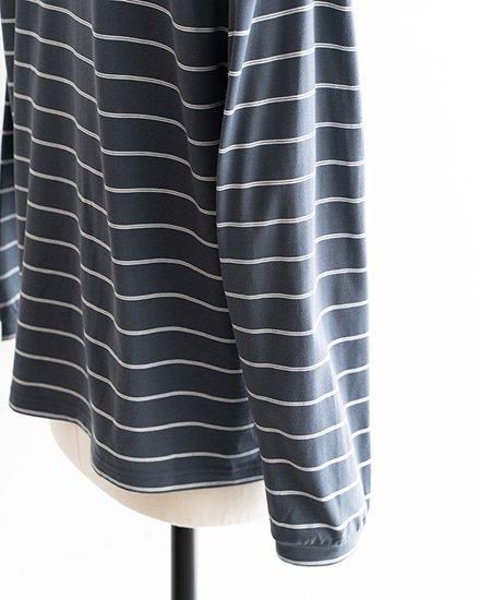 STILL BY HAND / スティル バイ ハンド】Border Long Sleeve Tee