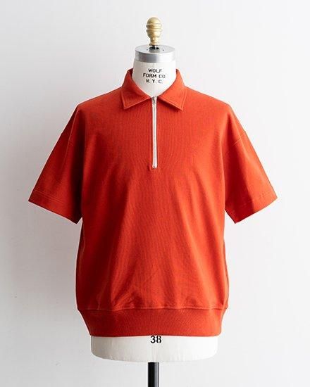 Half Zip Polo S/S - Bricklayer *A vontade アボンタージ直営店