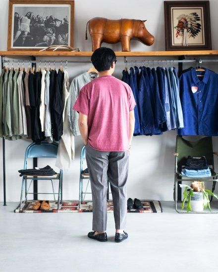 ONEITA】×【Fort General Store】Chop & Dye S/S Power Tee ONEITA】×【Fort General Store】Chop & Dye S/S Power Tee