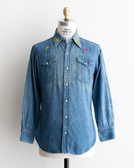 VINTAGE】60s Wrangler 27MW Western Shirt VINTAGE】60s Wrangler 27MW Western Shirt