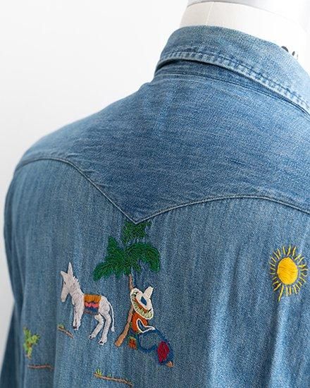 VINTAGE】60s Wrangler 27MW Western Shirt 