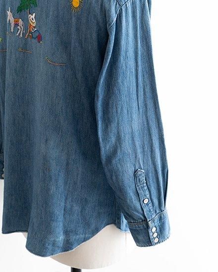 VINTAGE】60s Wrangler 27MW Western Shirt 