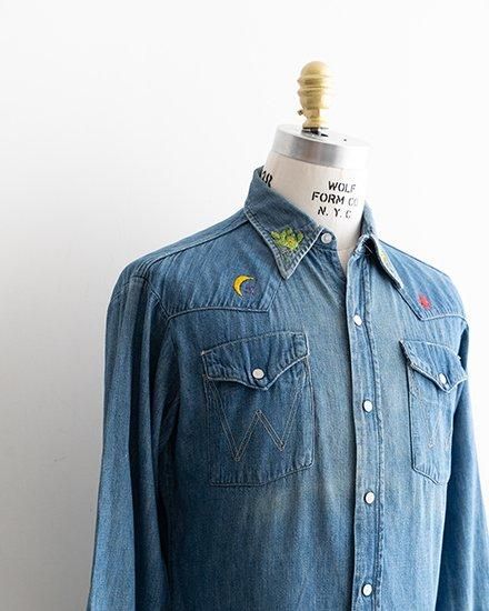 VINTAGE】60s Wrangler 27MW Western Shirt 