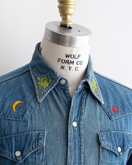 VINTAGE】60s Wrangler 27MW Western Shirt VINTAGE】60s Wrangler 27MW Western Shirt