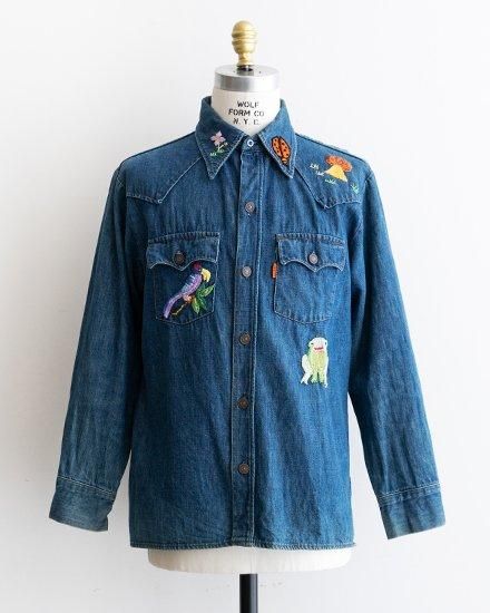 70's VINTAGE Levi's ORANGE TAB デニムシャツ 70年代 Levi's