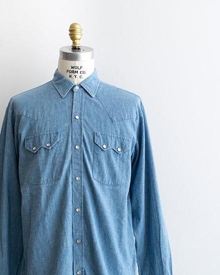 VINTAGE】70－80s Dee-Cee Chambray Shirts 