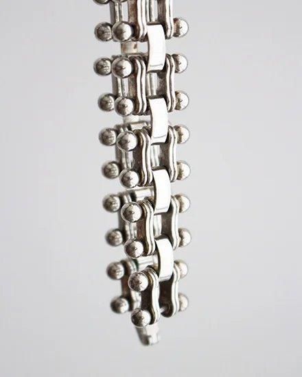 アクセサリー Mexican silver bracelet vintage VINTAGE】 Vintage Taxco Mexican Silver Bracelet