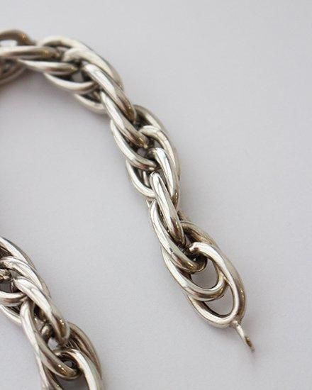 VINTAGE】 Vintage Taxco Mexican Silver Chain Bracelet VINTAGE】 Vintage Taxco Mexican Silver Chain Bracelet
