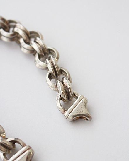 VINTAGE】 Vintage Taxco Mexican Silver Chain Bracelet VINTAGE】 Vintage Taxco Mexican Silver Chain Bracelet