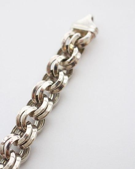VINTAGE】 Vintage Taxco Mexican Silver Chain Bracelet VINTAGE】 Vintage Taxco Mexican Silver Chain Bracelet