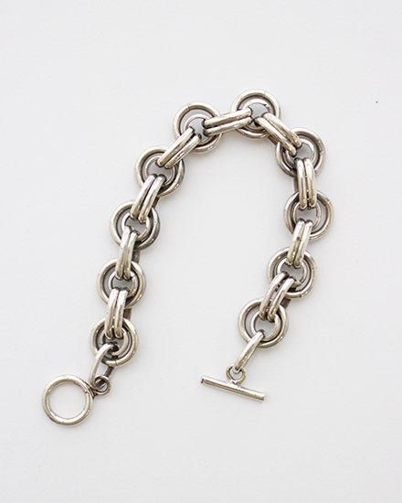 VINTAGE】 Vintage Taxco Mexican Silver Chain Bracelet VINTAGE】 Vintage Taxco Mexican Silver Chain Bracelet