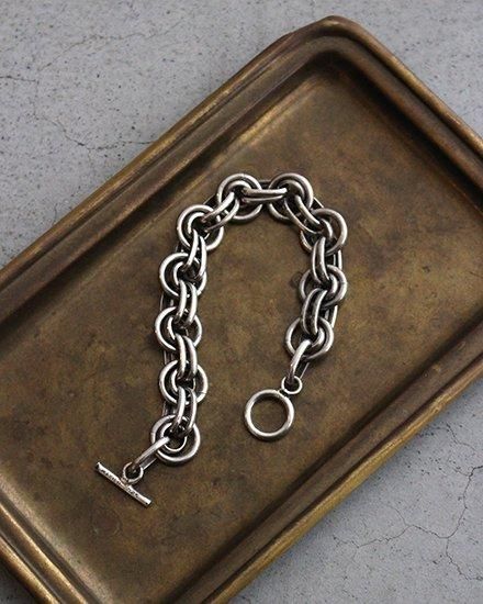 VINTAGE】 Vintage Taxco Mexican Silver Chain Bracelet VINTAGE】 Vintage Taxco Mexican Silver Chain Bracelet