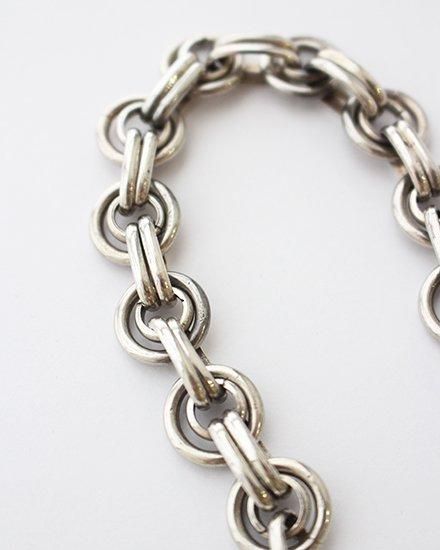 VINTAGE】 Vintage Taxco Mexican Silver Chain Bracelet VINTAGE】 Vintage Taxco Mexican Silver Chain Bracelet