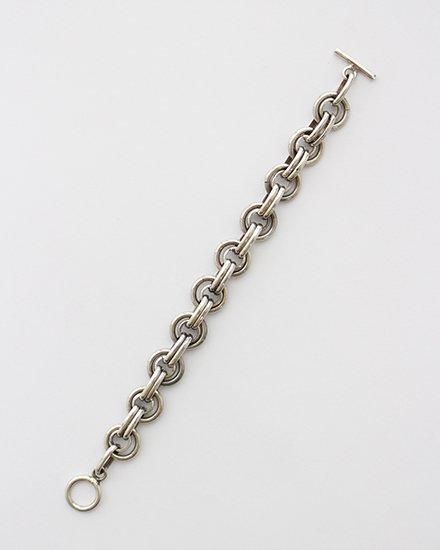 VINTAGE】 Vintage Taxco Mexican Silver Chain Bracelet VINTAGE】 Vintage Taxco Mexican Silver Chain Bracelet