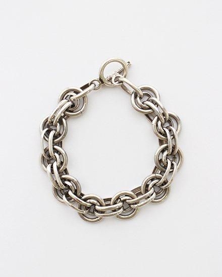 VINTAGE】 Vintage Taxco Mexican Silver Chain Bracelet VINTAGE】 Vintage Taxco Mexican Silver Chain Bracelet