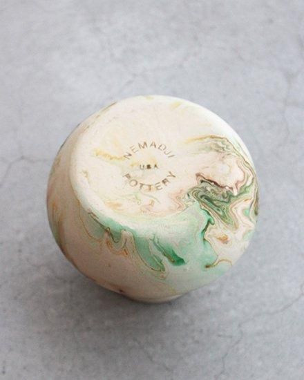 ヴィンテージ nemadji pottery ネマジ ポッタリー アンティーク VINTAGE】Nemadji Pottery Flower Base ”Made In USA