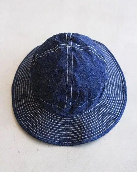 orslow オアスロウ US NAVY HAT Denim White ST orslow オアスロウ US NAVY HAT Denim White ST