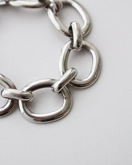VINTAGE】Vintage Silver Chain Bracelet 