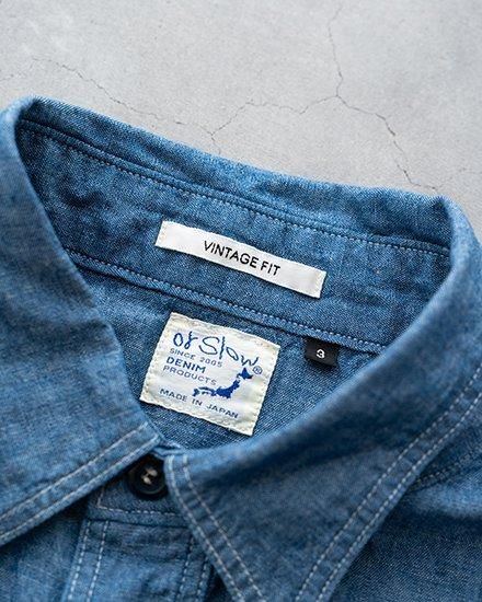 orslow / オアスロウ】Vintage Fit Work Shirts 