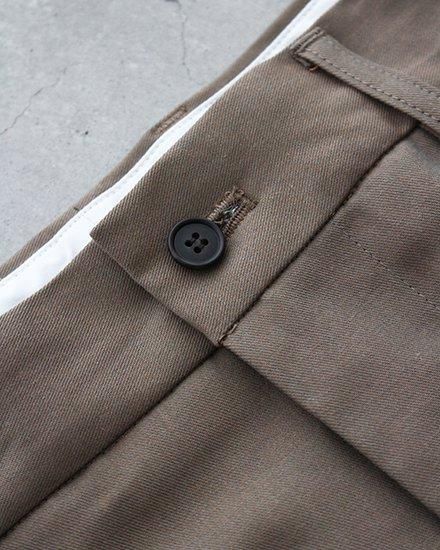 STILL BY HAND COTTON CHAMBRAY PANTS タグ付き STILL BY HAND COTTON CHAMBRAY PANTS タグ付き