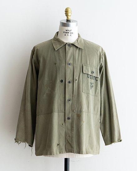 VINTAGE】 40s USMC P-44 Herringbone Jacket VINTAGE】 40s USMC P-44 Herringbone Jacket