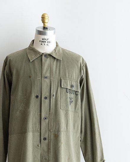 VINTAGE】 40s USMC P-44 Herringbone Jacket VINTAGE】 40s USMC P-44 Herringbone Jacket