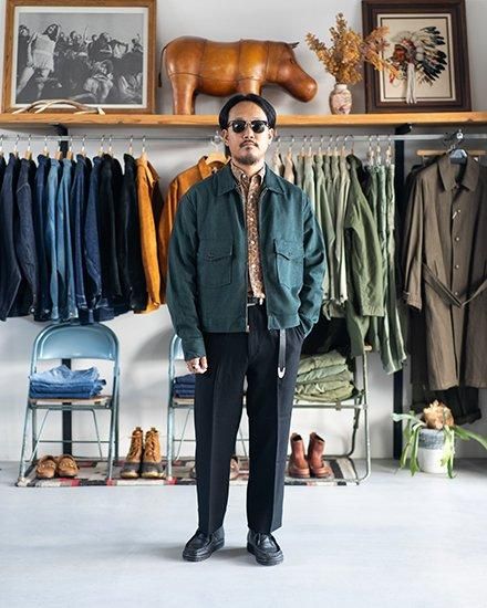 DEADSTOCK】50-60s 2Pocket Work Jacket 