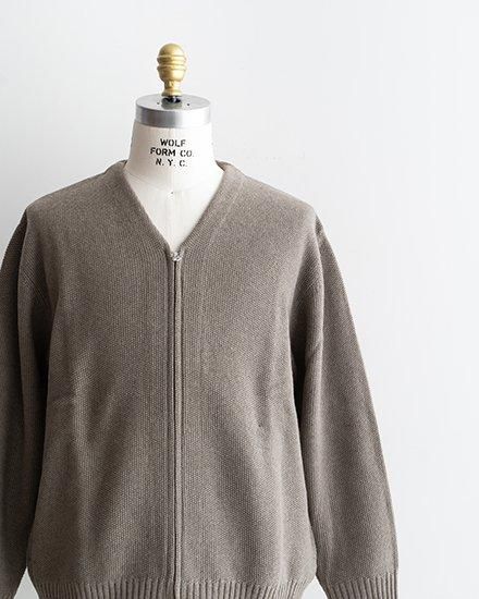 STILL BY HAND / スティル バイ ハンド】Zip Up Cardigan STILL BY HAND / スティル バイ ハンド】Zip Up Cardigan