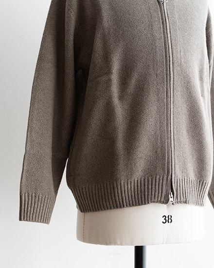 STILL BY HAND / スティル バイ ハンド】Zip Up Cardigan